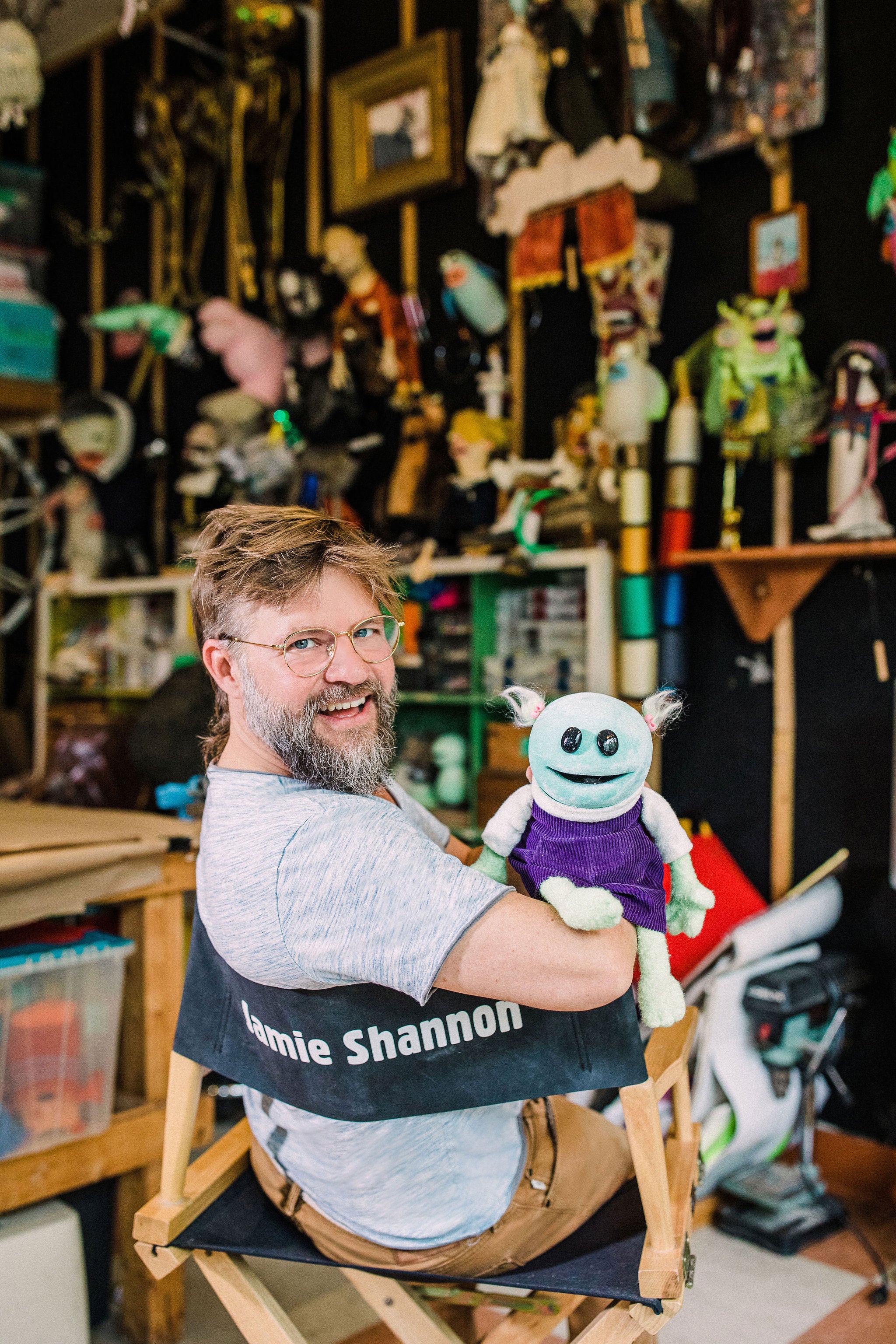 CoCreator of Nanalan, Mr. Meaty, Puppet Island, Jamie Shannon Alice CoCreator of Nanalan, Mr. Meaty, Puppet Island, Jamie Shannon Alice